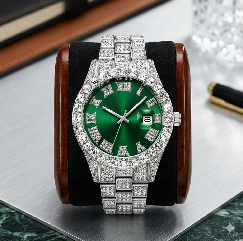 Full Faux Midnight Emerald