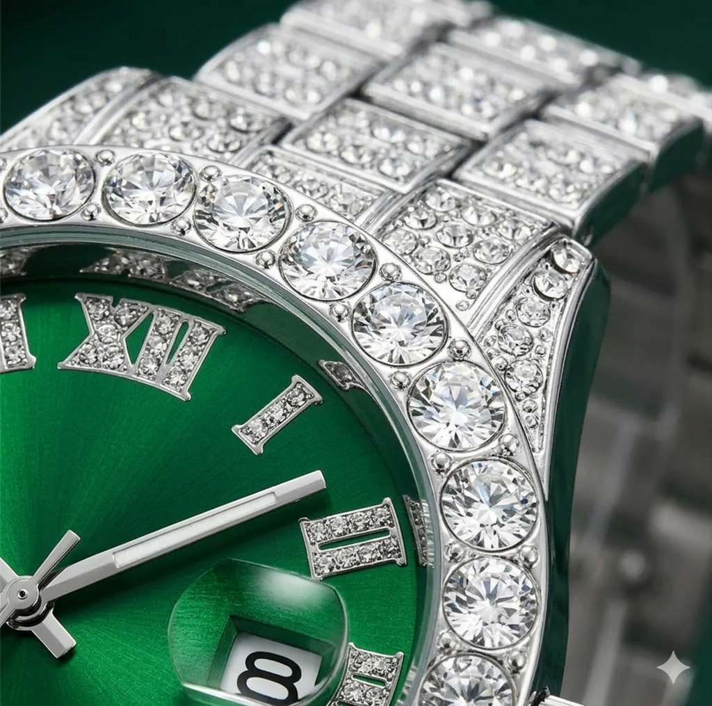 Full Faux Midnight Emerald